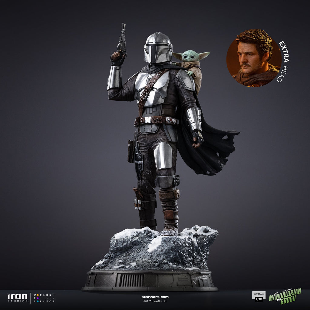 Pre-Order - Statue Mandalorian and Grogu - The Mandalorian and Grogu Movie - Art Scale 1/10 - Iron Studios