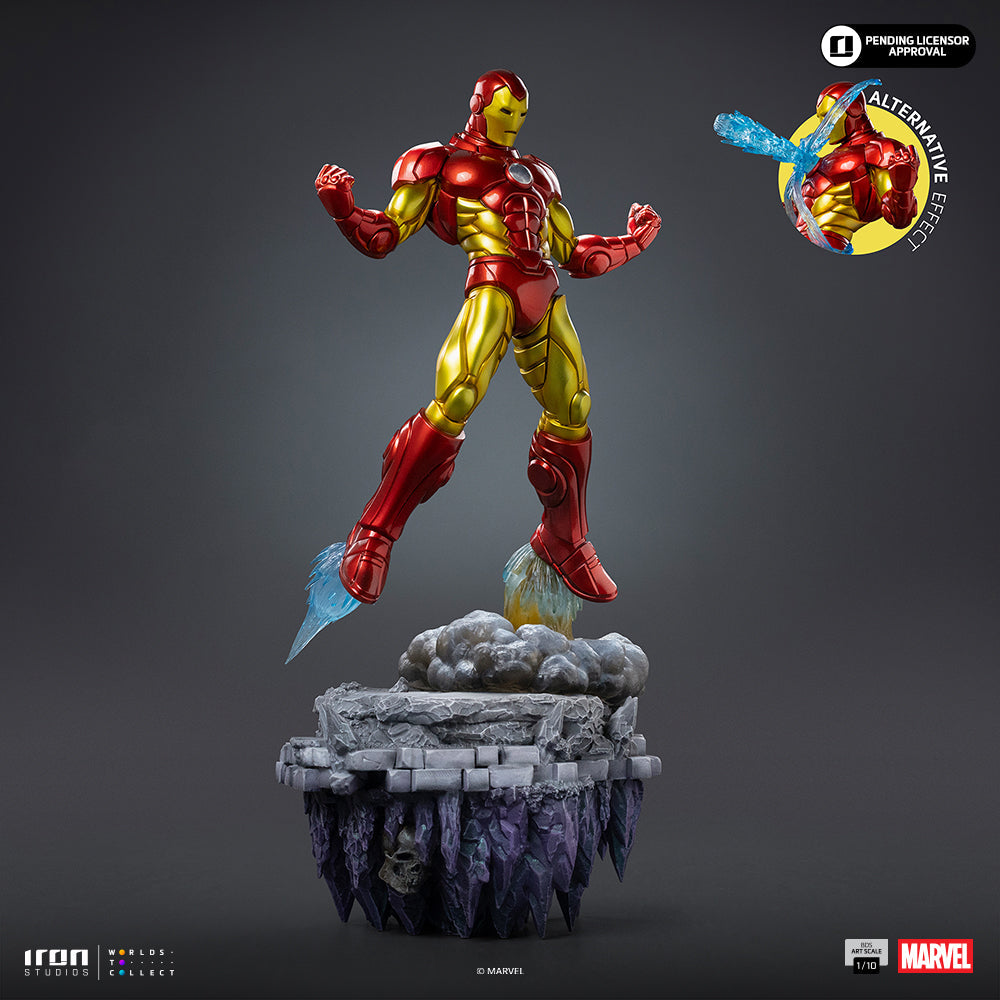 Pre-Order - Iron Man Deluxe - Infinity Gauntlet Diorama - BDS Art Scale 1/10 - Iron Studios