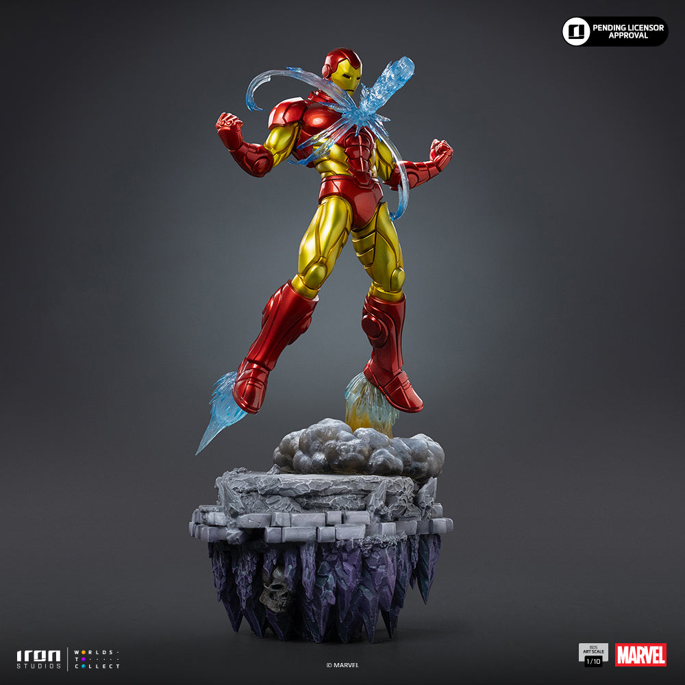 Pre-Order - Iron Man Deluxe - Infinity Gauntlet Diorama - BDS Art Scale 1/10 - Iron Studios