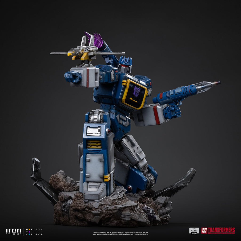 Pre-Order - Statue Soundwave - Transformers - Demi Art Scale 1/20 - Iron Studios
