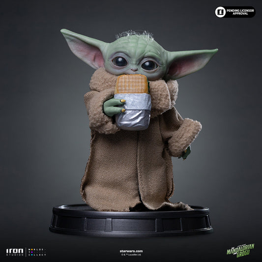Pre-Order - Statue Grogu Food Cart Snack - Mandalorian and Grogu Movie - Grogu Collection - Iron Studios