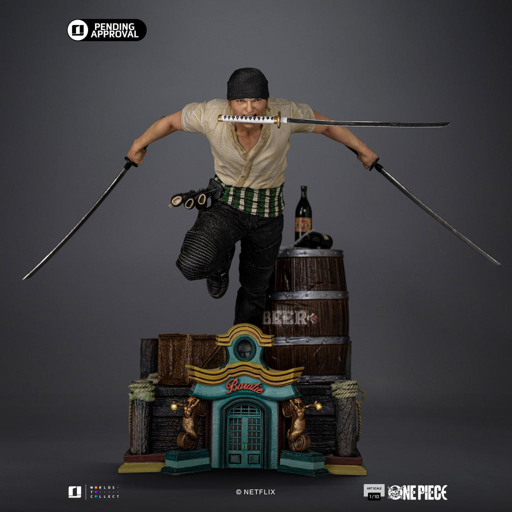 Statue Roronoa Zoro - One Piece - Art Scale 1/10 - Iron Studios