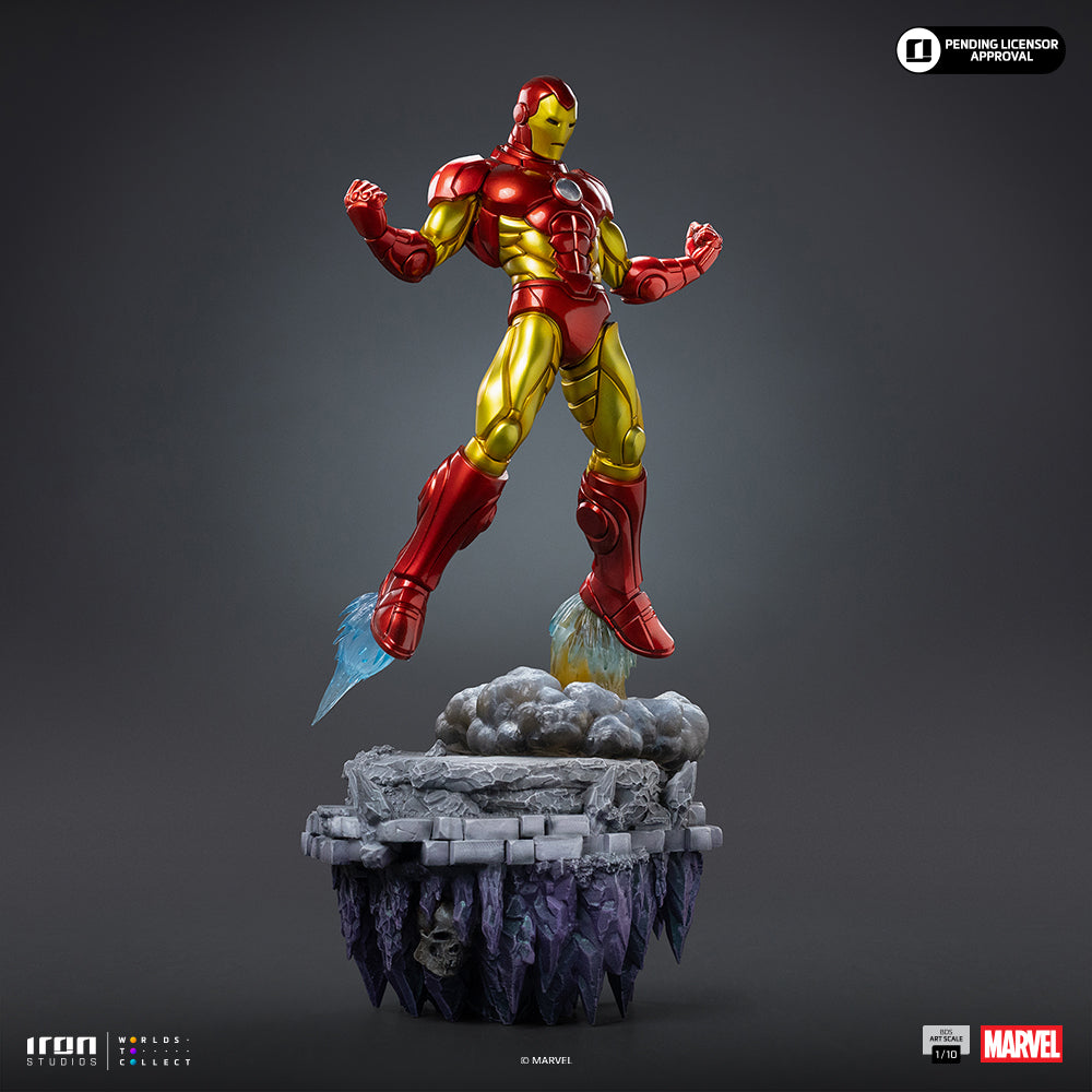 Pre-Order - Iron Man Deluxe - Infinity Gauntlet Diorama - BDS Art Scale 1/10 - Iron Studios