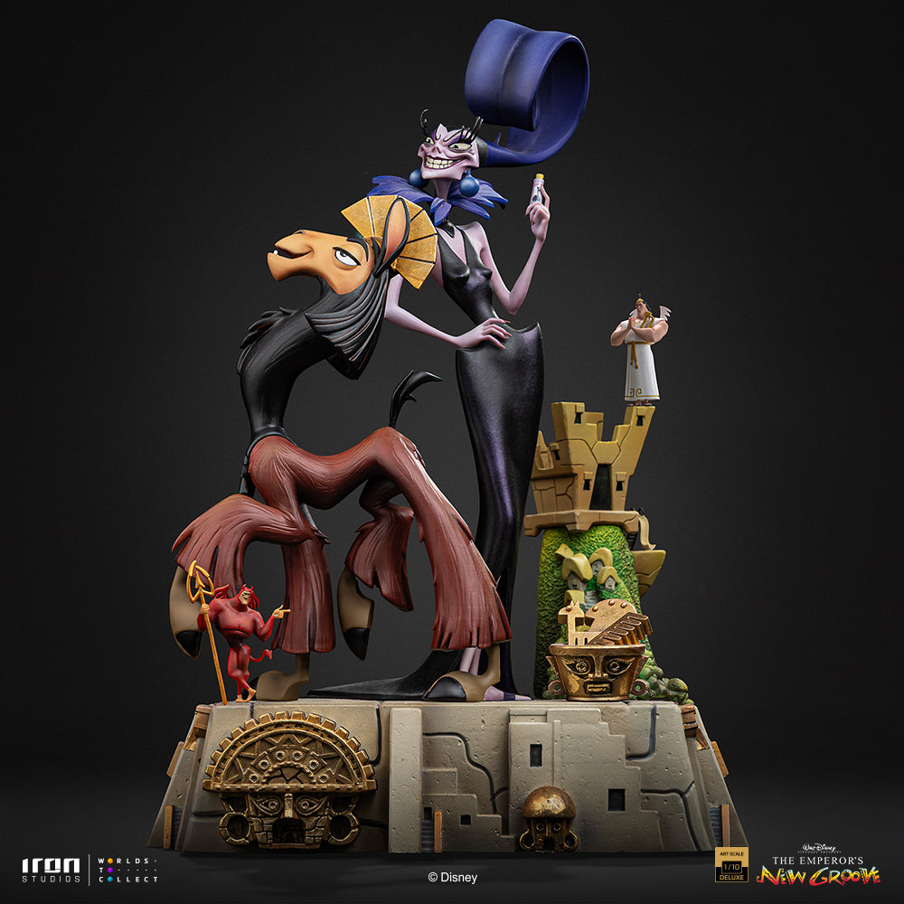 Pre-Order - Statue Kuzko and Yzma - The Emperor's New Groove - Deluxe Art Scale 1/10 - Iron Studios