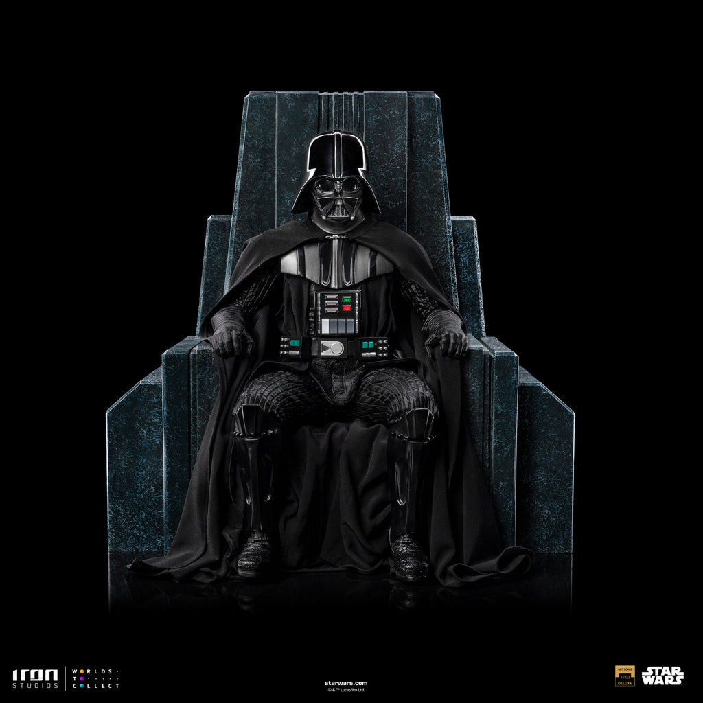 Statue Darth Vader on Throne - Star Wars: Obi-Wan Kenobi Series - Art Scale 1/10 - Iron Studios