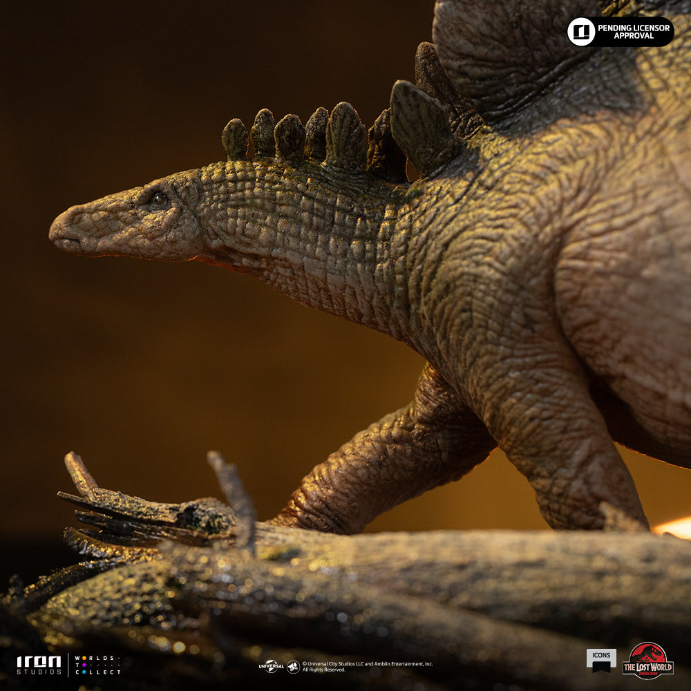 Pre-Order - Statue Stegossaurus - The Lost World - Icons - Iron Studios