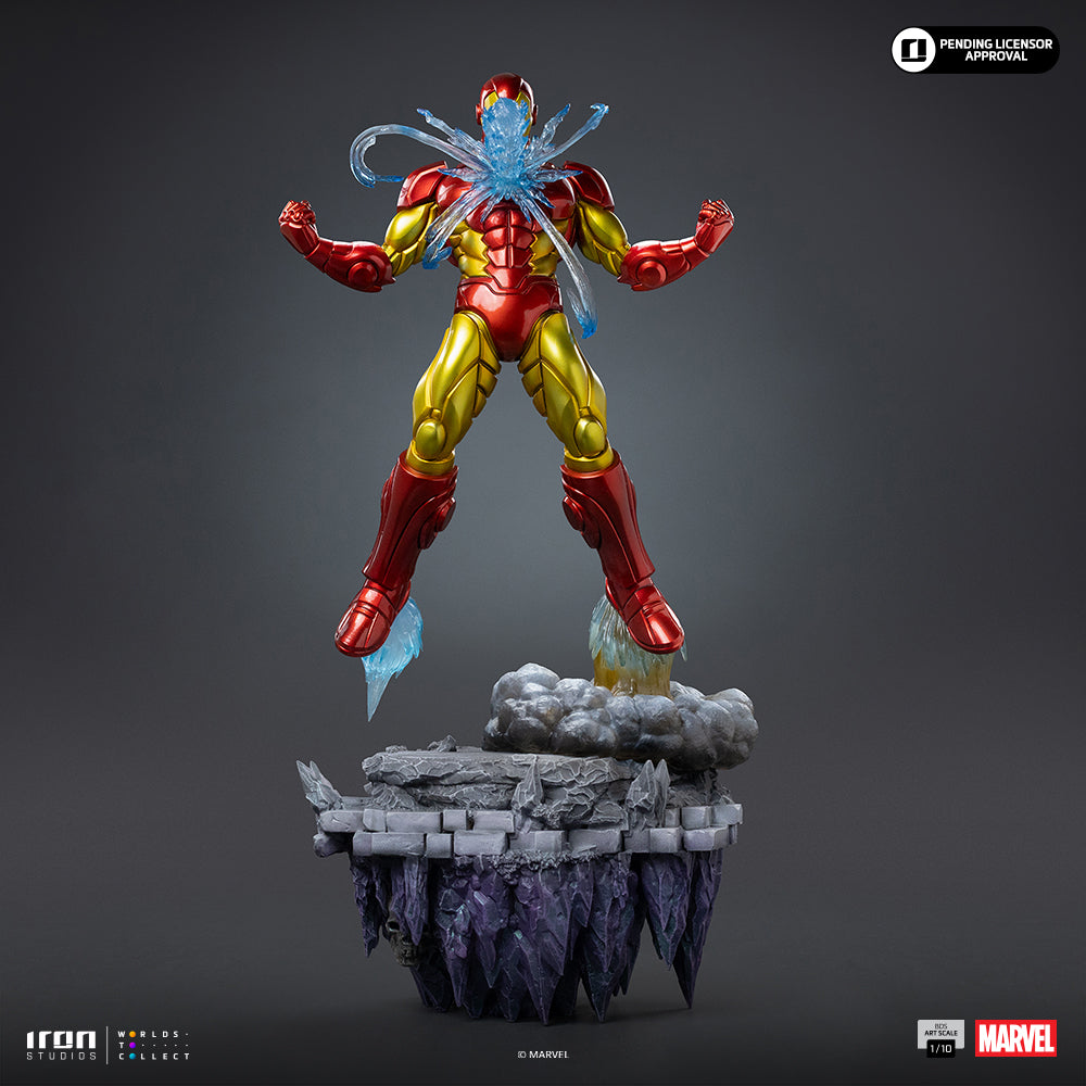 Pre-Order - Iron Man Deluxe - Infinity Gauntlet Diorama - BDS Art Scale 1/10 - Iron Studios