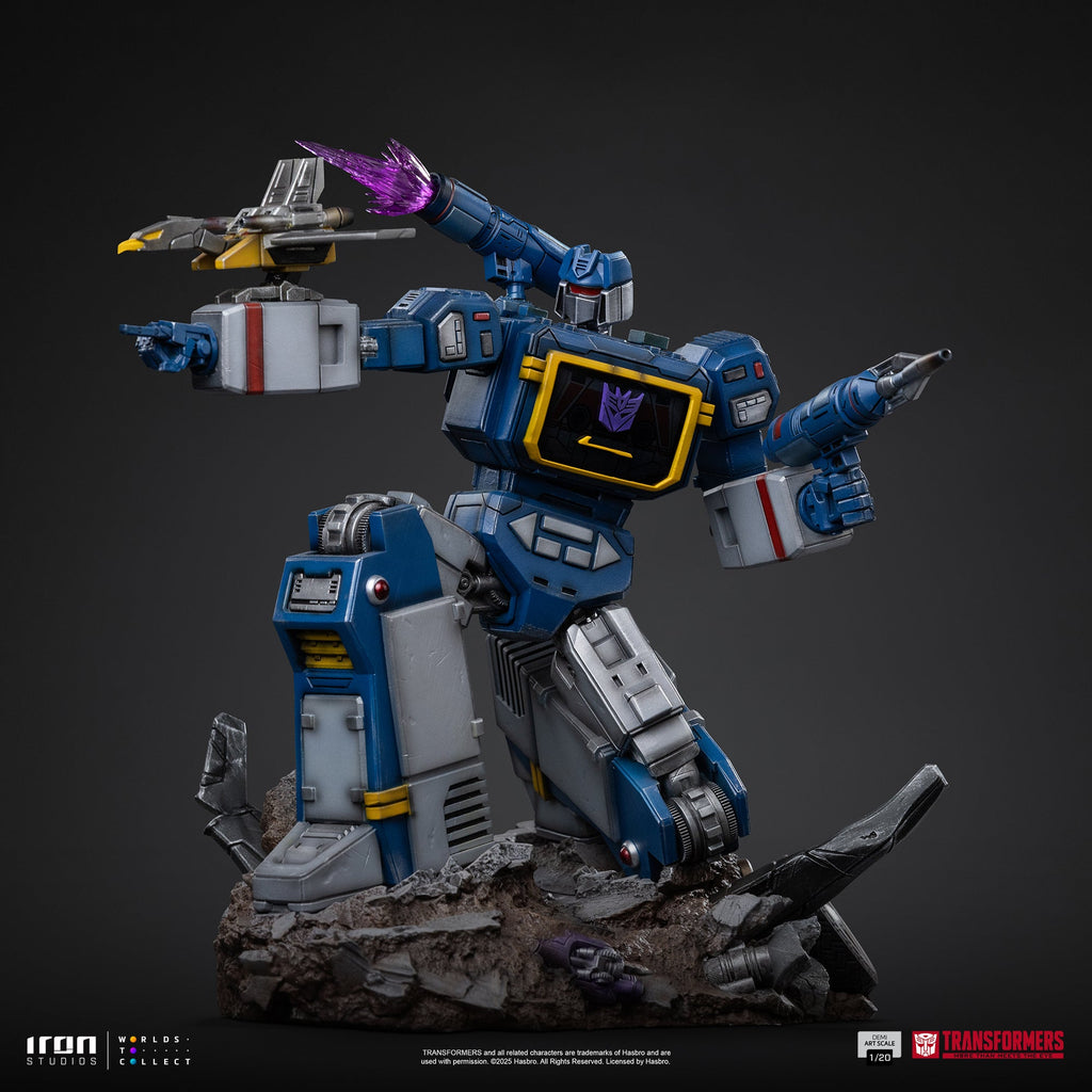 Pre-Order - Statue Soundwave - Transformers - Demi Art Scale 1/20 - Iron Studios