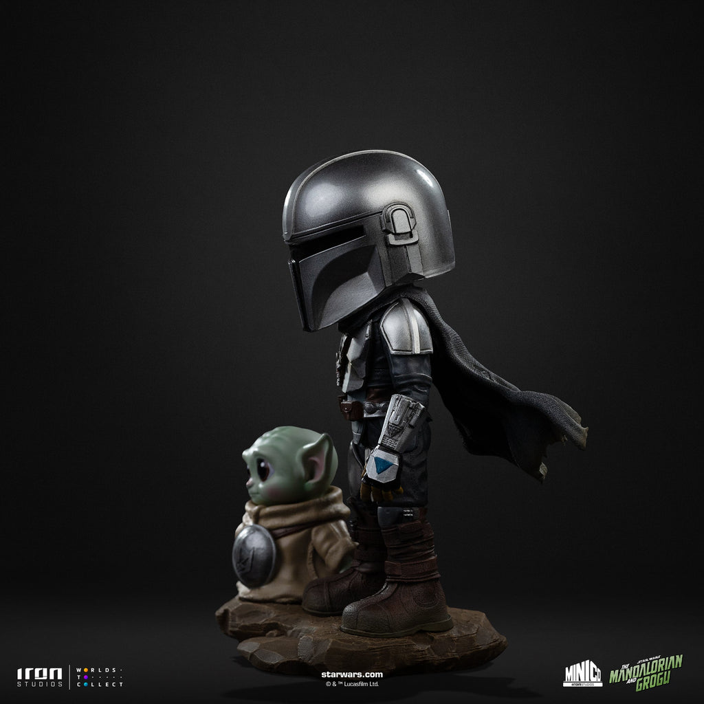 Statue Mandalorian and Grogu - The Mandalorian - MiniCo - Iron Studios