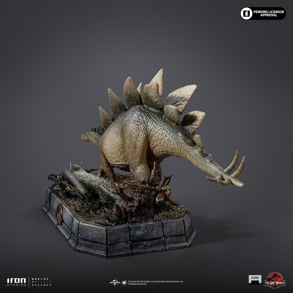Pre-Order - Statue Stegossaurus - The Lost World - Icons - Iron Studios