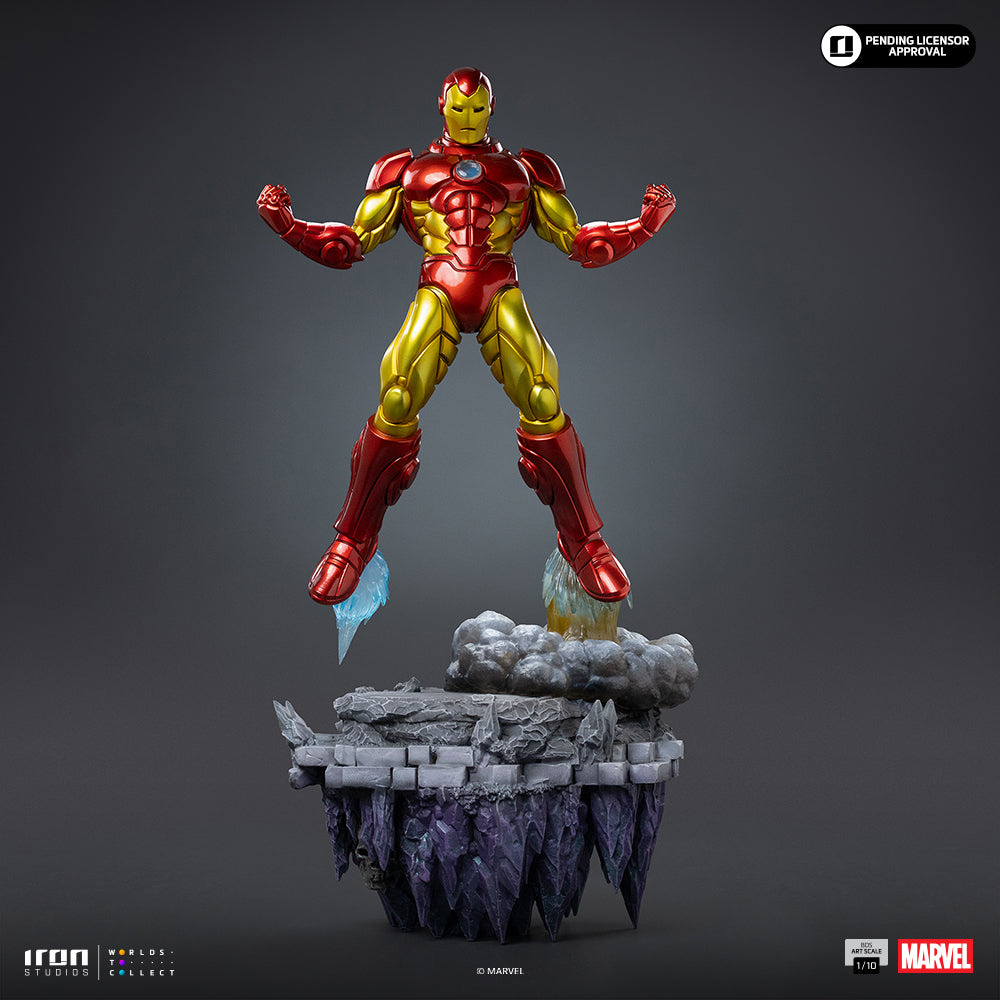 Pre-Order - Iron Man Deluxe - Infinity Gauntlet Diorama - BDS Art Scale 1/10 - Iron Studios