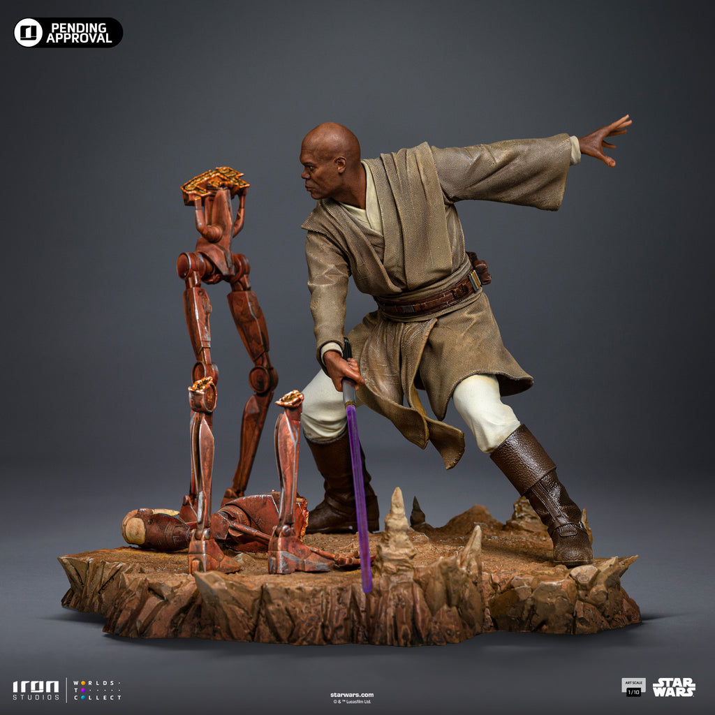 Statue Mace Windu - Star Wars - Art Scale 1/10 - Iron Studios