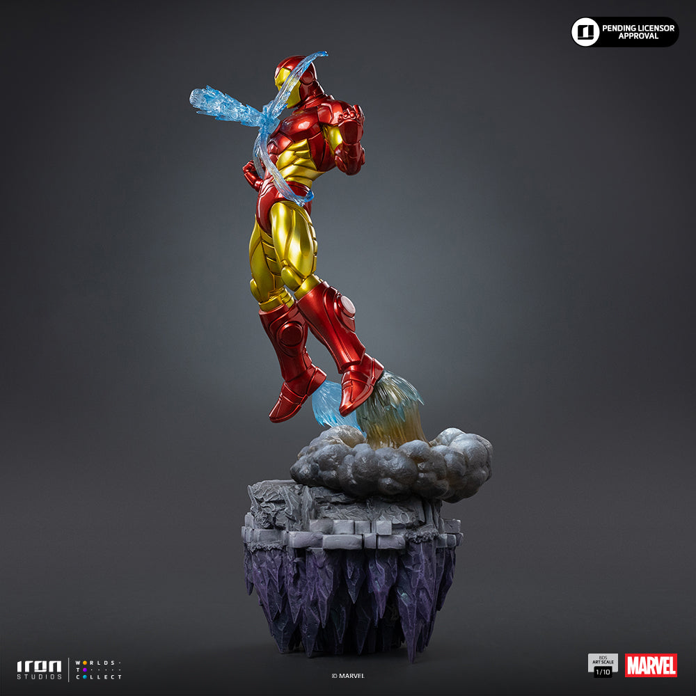 Pre-Order - Iron Man Deluxe - Infinity Gauntlet Diorama - BDS Art Scale 1/10 - Iron Studios