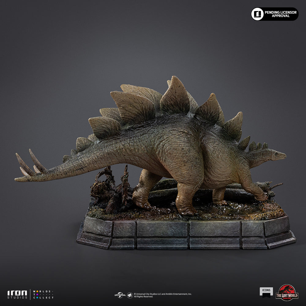 Pre-Order - Statue Stegossaurus - The Lost World - Icons - Iron Studios