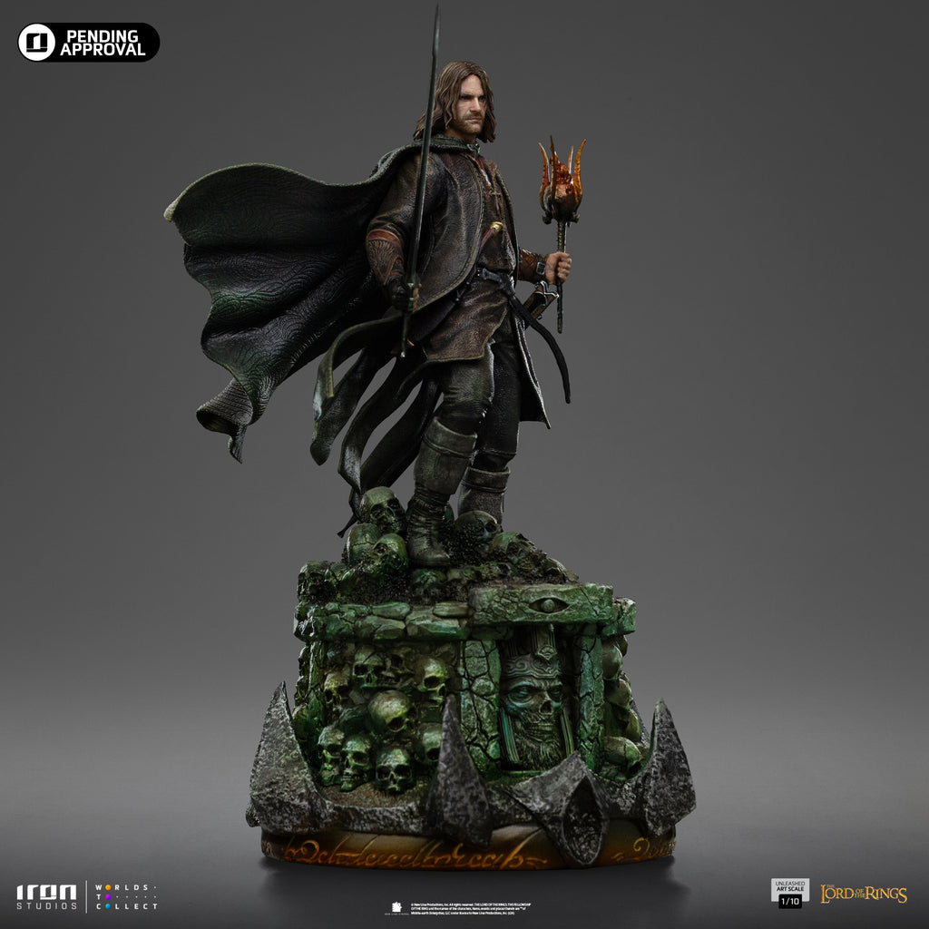 Statue Aragorn Unleashed - The Lord of the Rings - Art Scale 1/10 - Iron Studios
