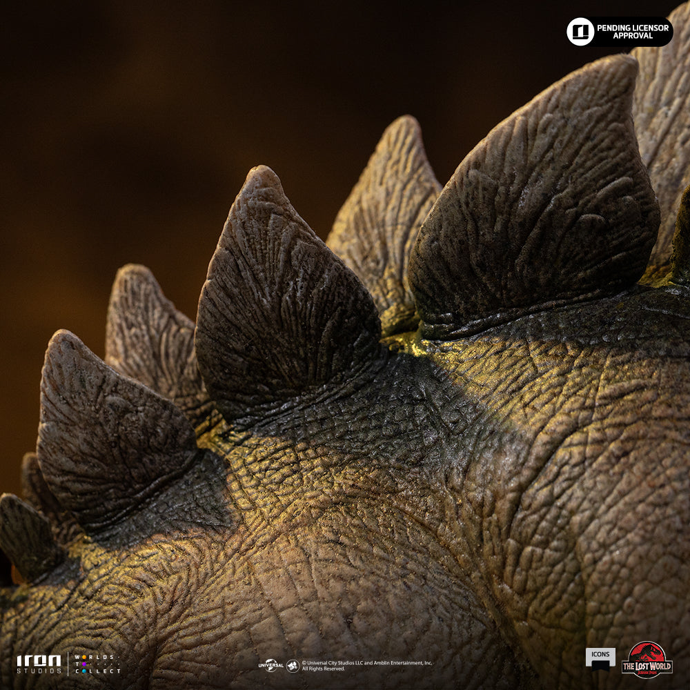 Pre-Order - Statue Stegossaurus - The Lost World - Icons - Iron Studios
