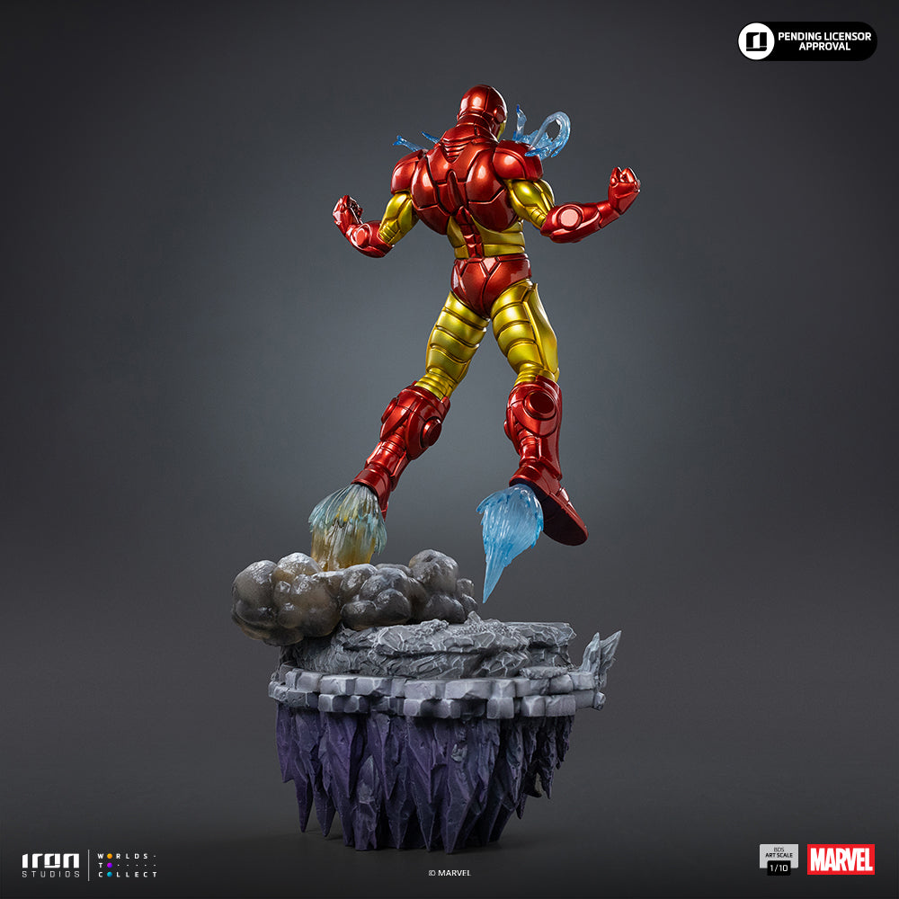 Pre-Order - Iron Man Deluxe - Infinity Gauntlet Diorama - BDS Art Scale 1/10 - Iron Studios