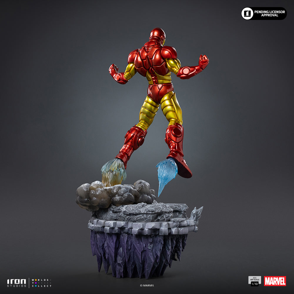 Pre-Order - Iron Man Deluxe - Infinity Gauntlet Diorama - BDS Art Scale 1/10 - Iron Studios