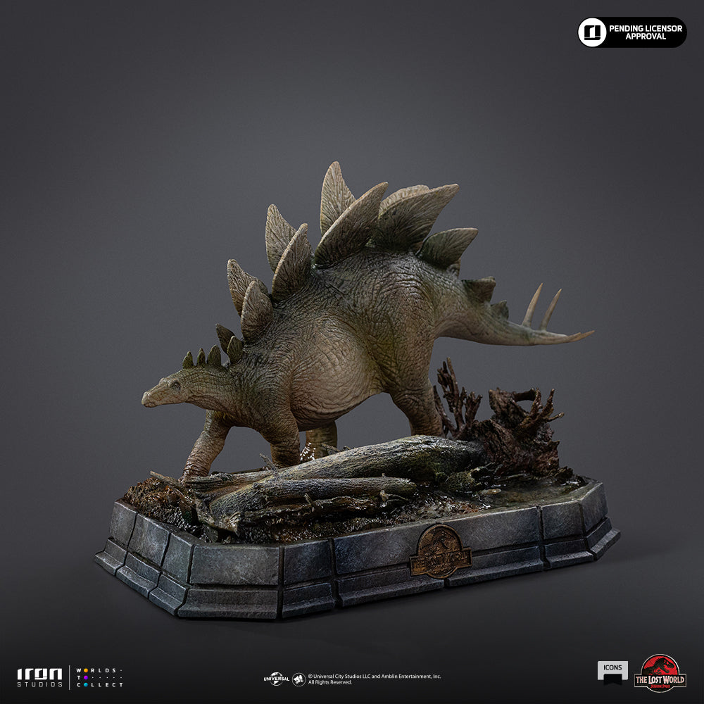 Pre-Order - Statue Stegossaurus - The Lost World - Icons - Iron Studios