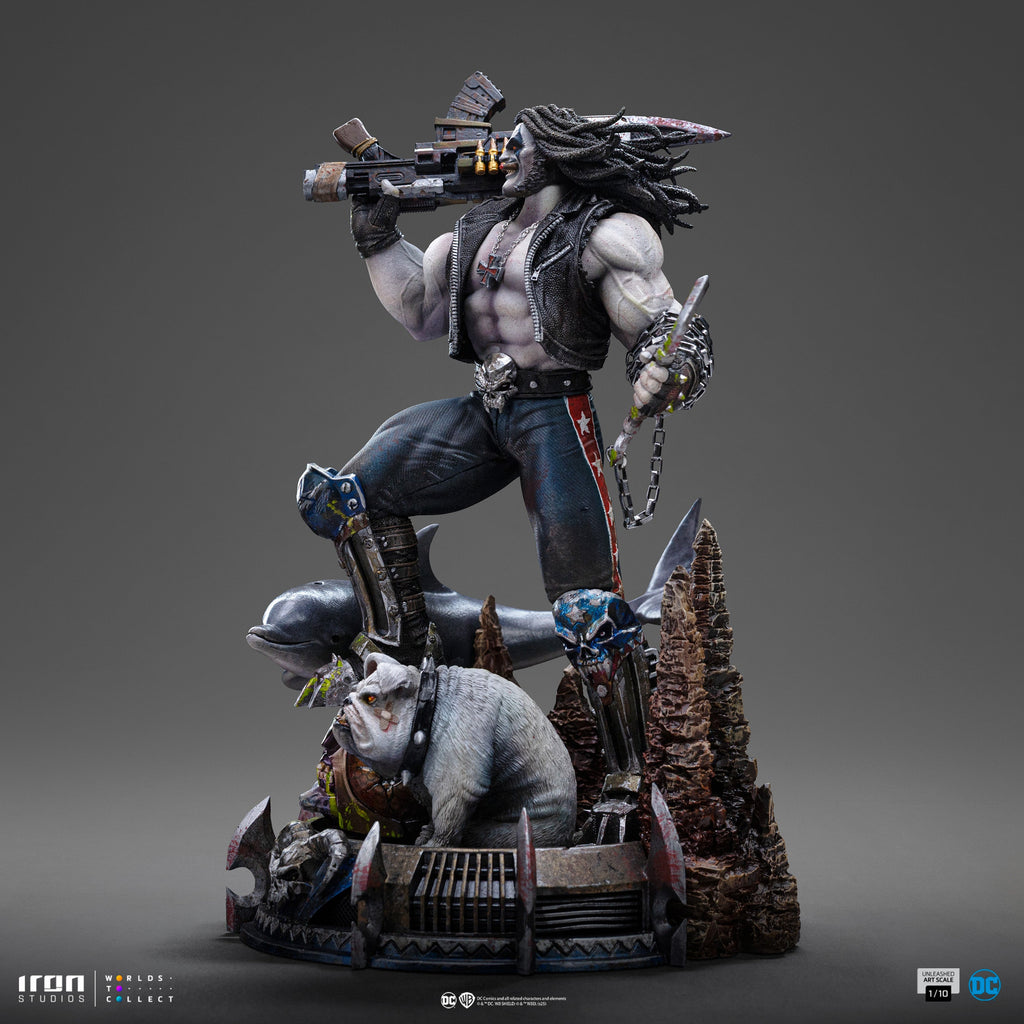 Pre-Order - Statue Lobo Unleashed - DC Comics - Art Scale 1/10 - Iron Studios