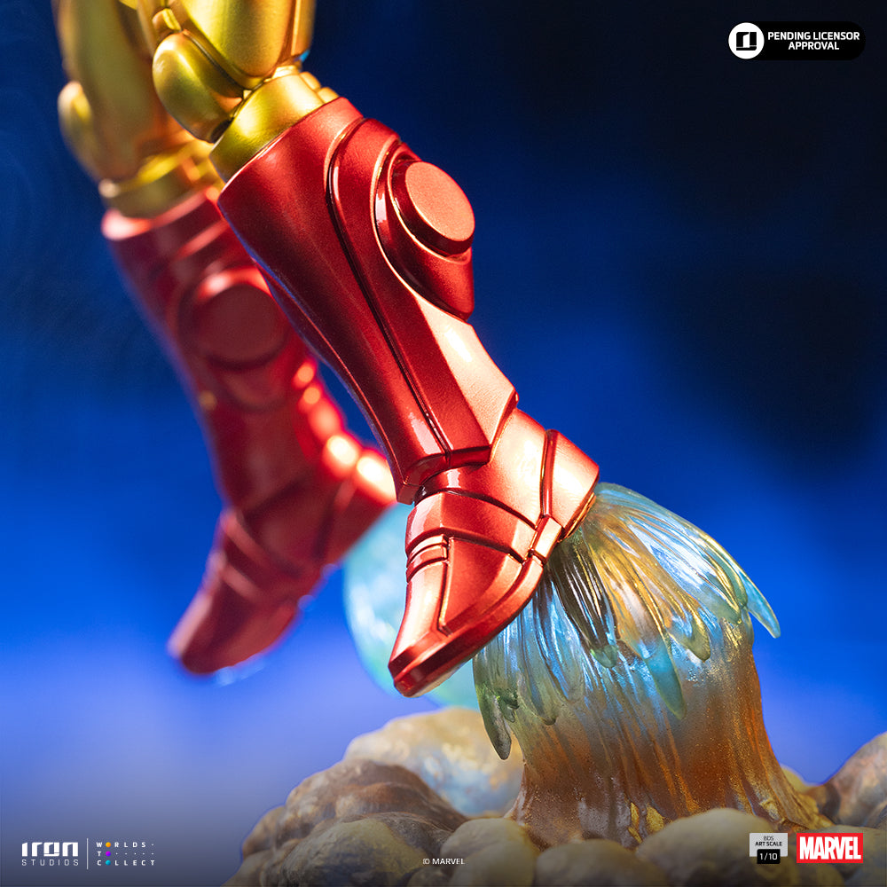 Pre-Order - Iron Man Deluxe - Infinity Gauntlet Diorama - BDS Art Scale 1/10 - Iron Studios