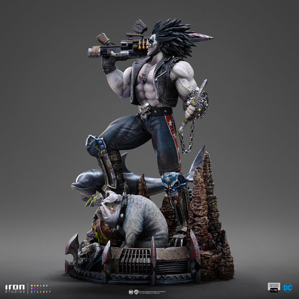 Pre-Order - Statue Lobo Unleashed - DC Comics - Art Scale 1/10 - Iron Studios