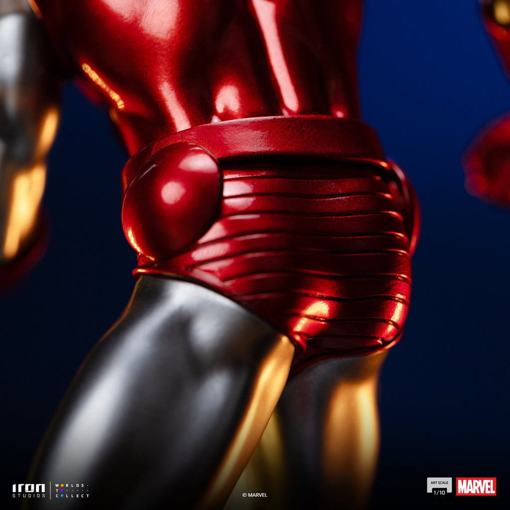 Statue Iron Man Red & Chrome - Marvel Comics - Art Scale 1/10 - Iron Studios