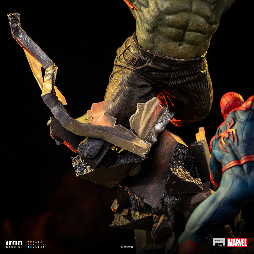 Pre-Order - Statue Spider-Man vs Hulk - Spider-Man: Brand New Day - Art Scale 1/10 - Iron Studios