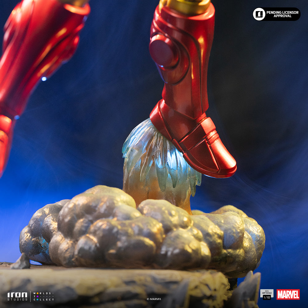 Pre-Order - Iron Man Deluxe - Infinity Gauntlet Diorama - BDS Art Scale 1/10 - Iron Studios