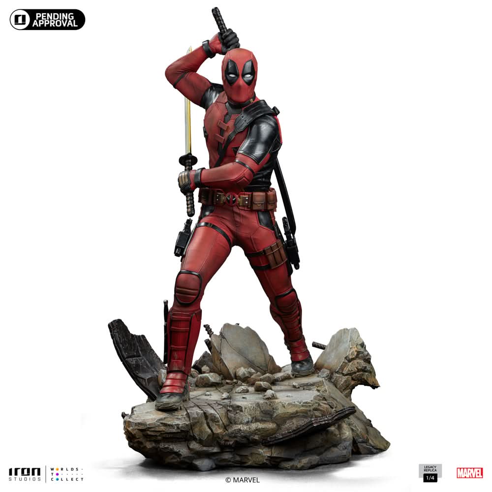 Statue Deadpool - Deadpool & Wolverine - Legacy Replica 1/4 - Iron Studios