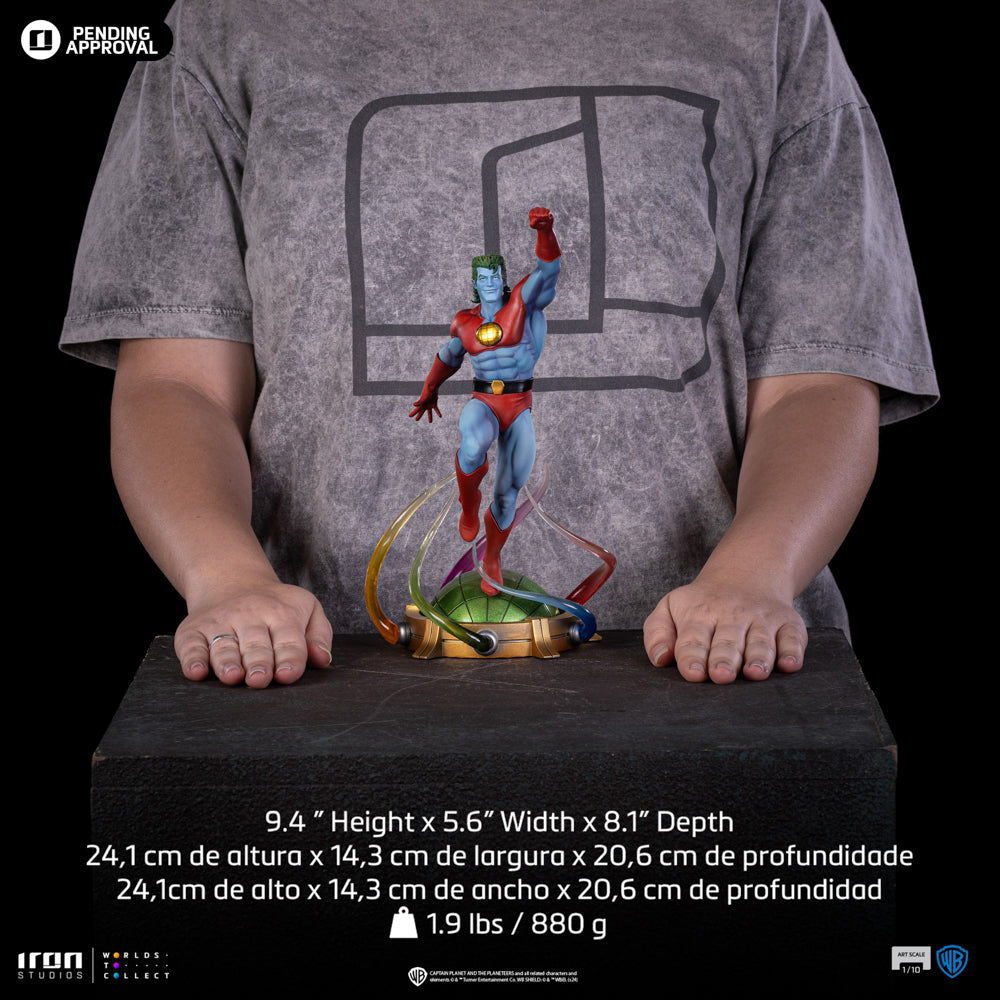 Statue Captain Planet - Captain Planet and the Planeteers - Art Scale 1/10 - Iron Studios