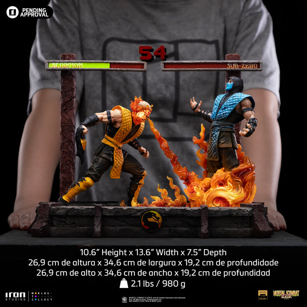 Statue Scorpion Fatality - Mortal Kombat - Art Scale 1/10 - Iron Studios