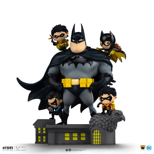 Digital Pre-Order - Statue Batman Family - DC Comics - Animated Icons - Iron Studios
