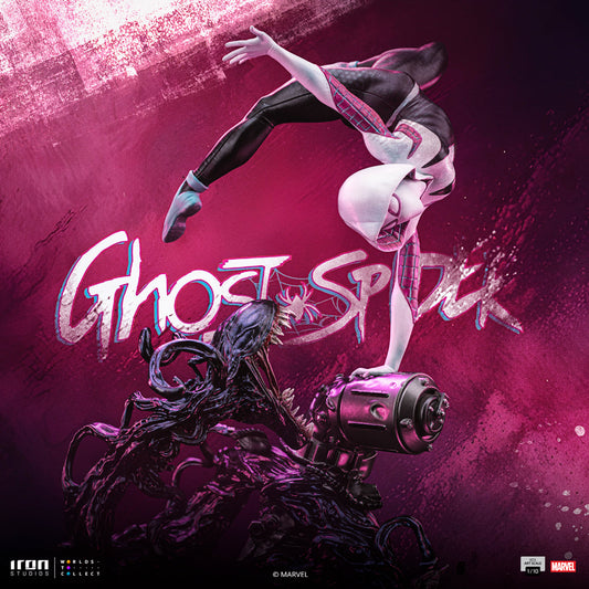 Statue Ghost-Spider - Spider-Man vs Villains Diorama - Art Scale 1/10 - Iron Studios
