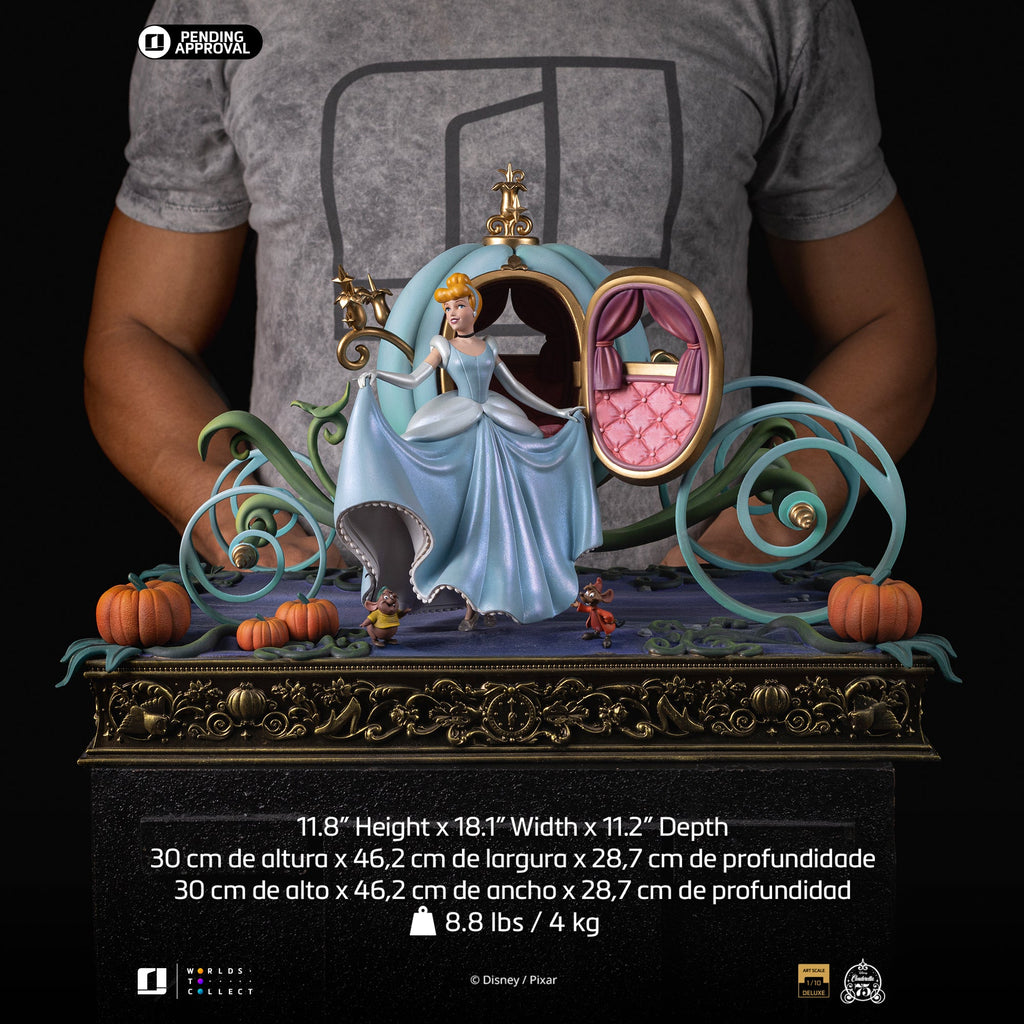 Statue Cinderella Deluxe - Disney Classics - Art Scale 1/10 - Iron Studios