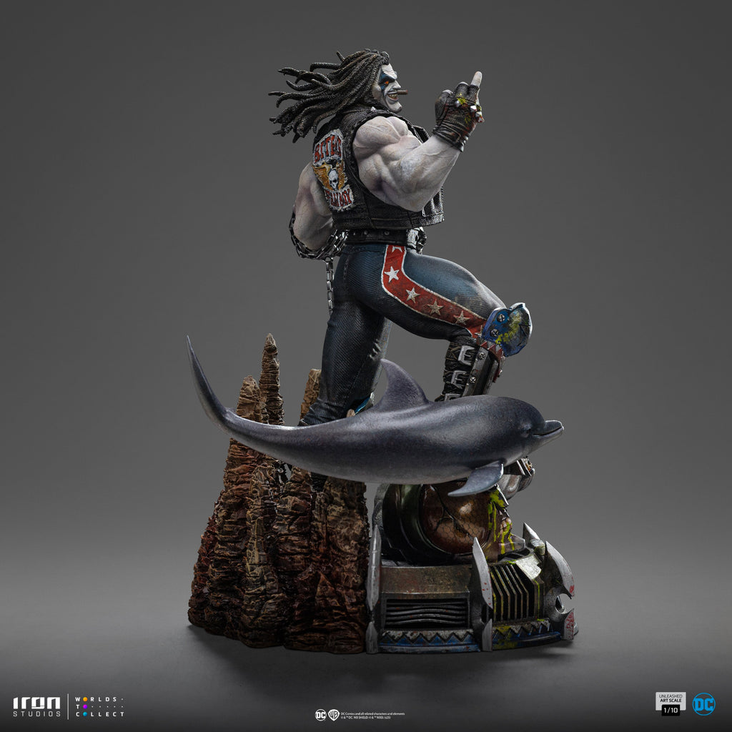 Pre-Order - Statue Lobo Unleashed - DC Comics - Art Scale 1/10 - Iron Studios
