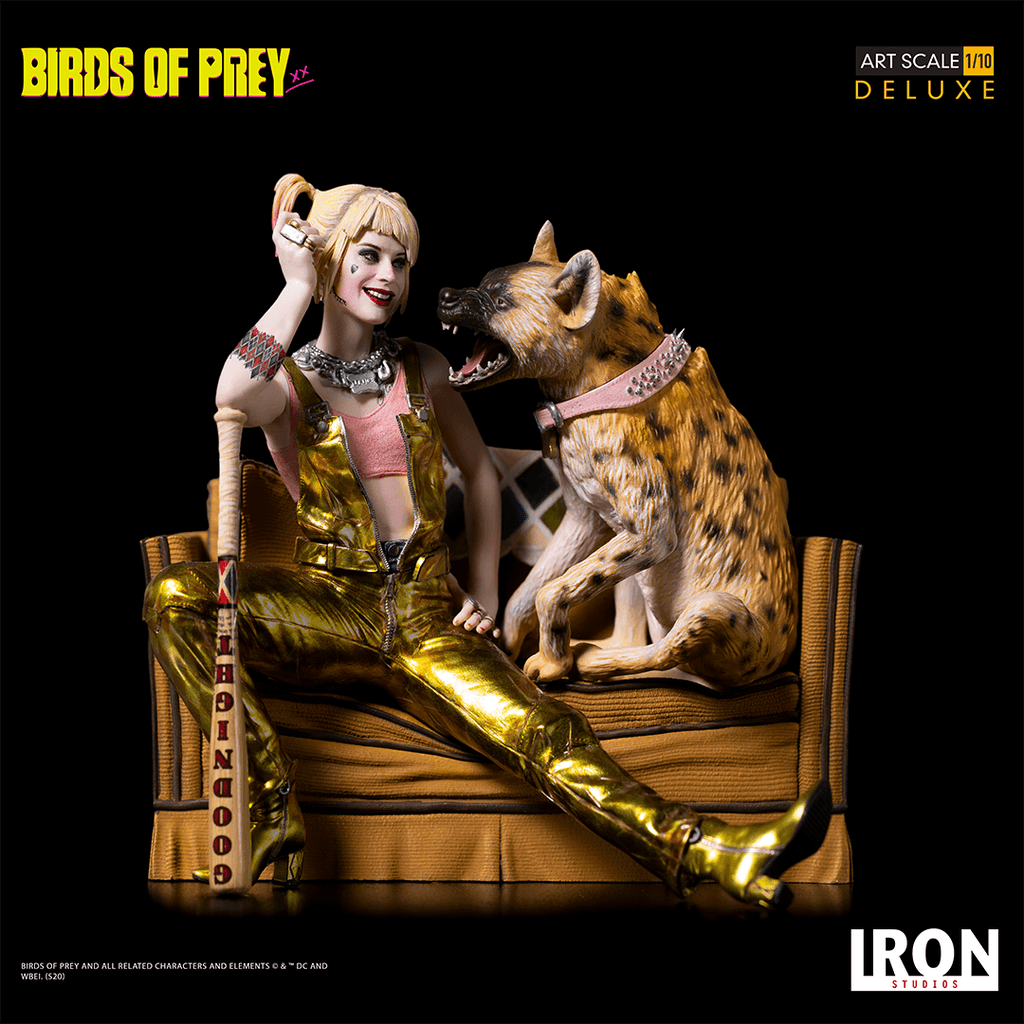 Statue Harley Quinn & Bruce Deluxe - Art Scale 1/10 - Birds of Prey - Iron Studios