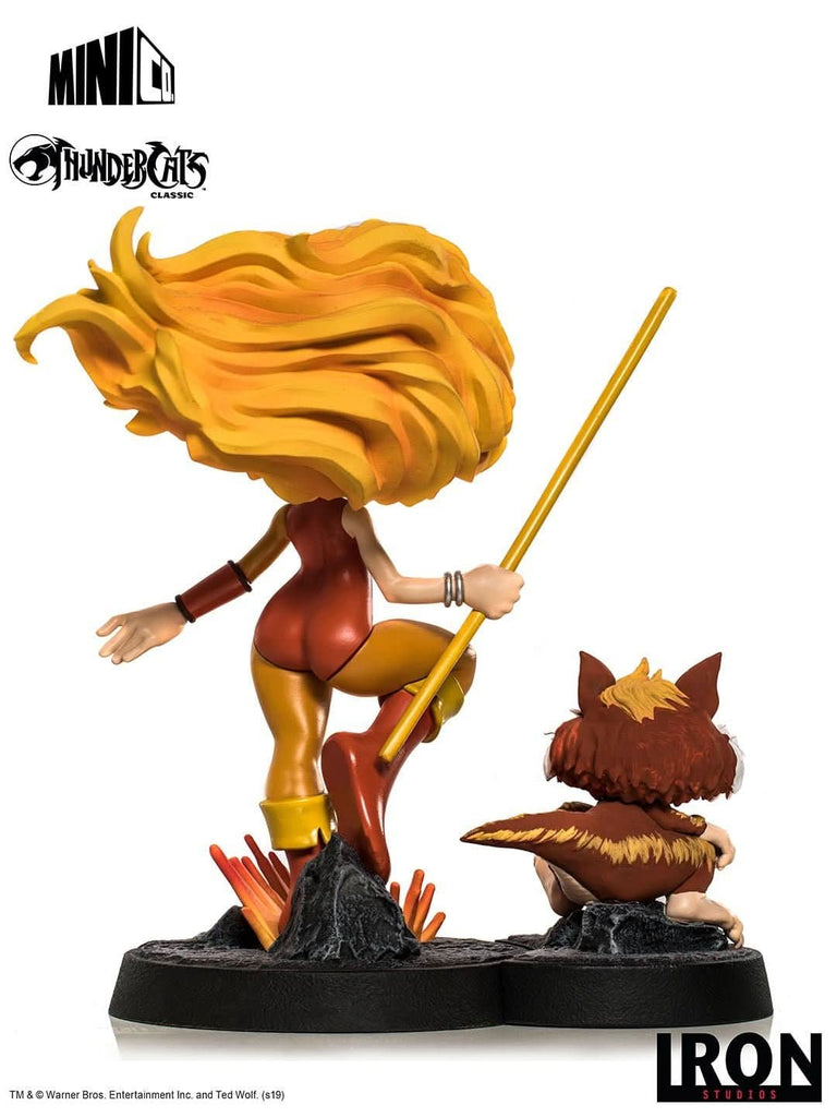 Statue Cheetara and Snarf - Thundercats - Minico - Iron Studios