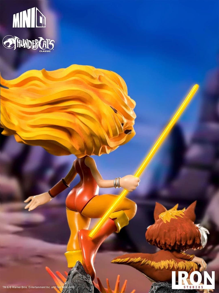 Statue Cheetara and Snarf - Thundercats - Minico - Iron Studios