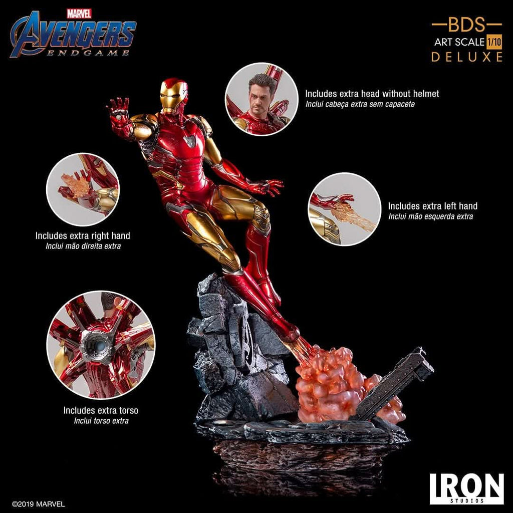 Iron Man Mark LXXXV Deluxe - Avengers: Endgame - BDS Art Scale 1/10 - Iron Studios