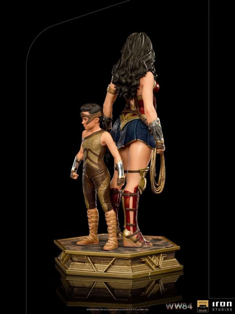 Wonder Woman and Young Diana - Wonder Woman 84 - Art Scale 1/10 - Iron Studios