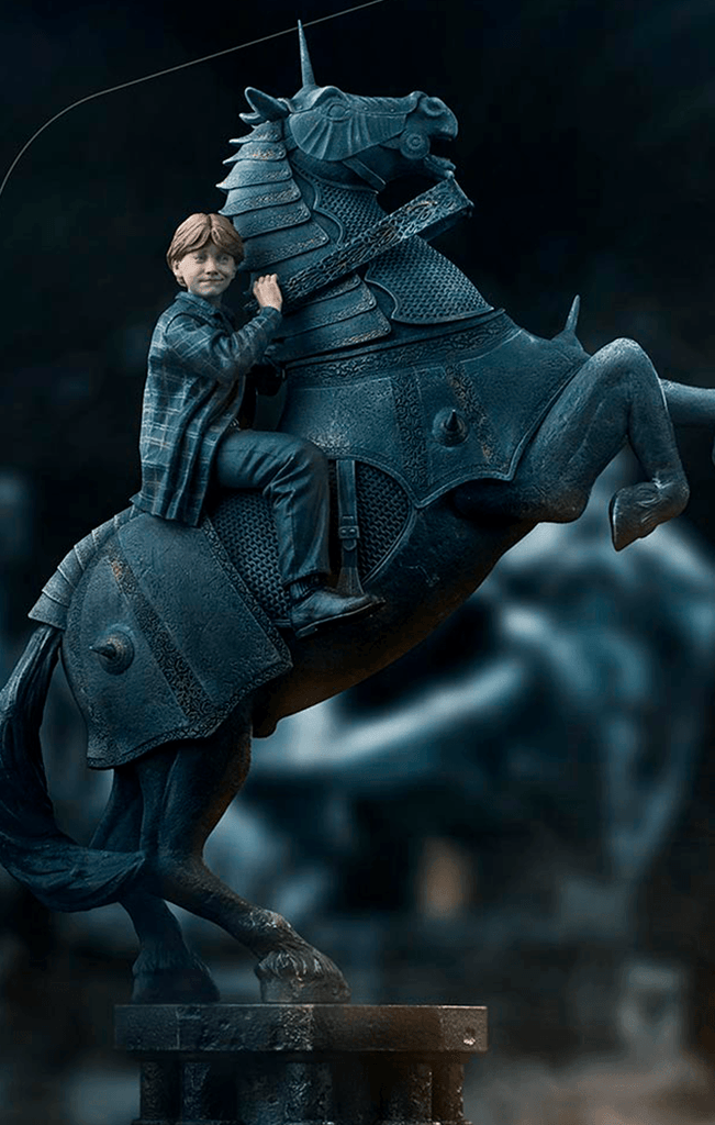 Ron Weasley at the Wizard Chess - Harry Potter - Art Scale 1/10 - Iron Studios
