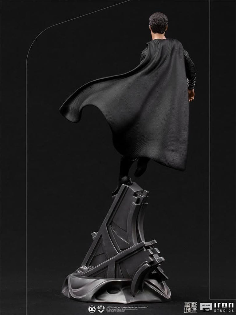 Superman Black Suit - Justice League - Art Scale 1/10 - Iron Studios