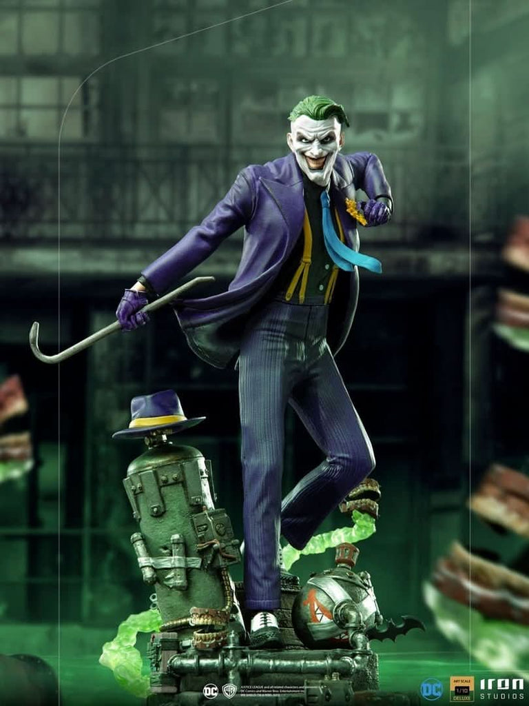 The Joker Deluxe - DC Comics - Art Scale 1/10 - Iron Studios