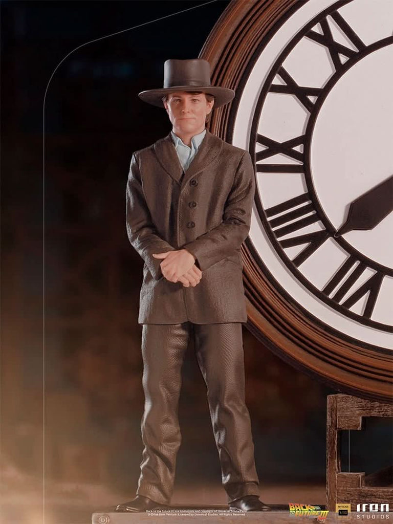 Marty and Doc at the Clock - Back to the Future - Art Scale 1/10 - Iron Studios
