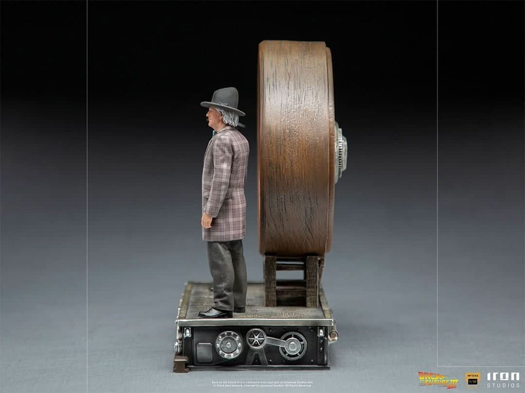 Marty and Doc at the Clock - Back to the Future - Art Scale 1/10 - Iron Studios