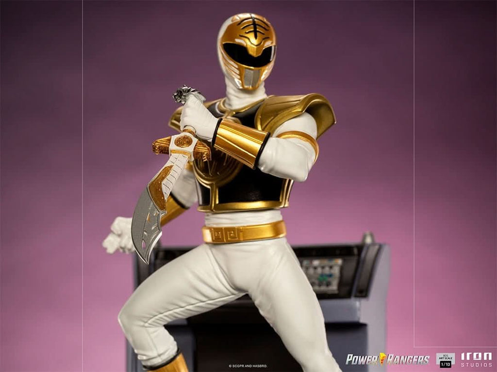 Statue White Ranger - Mighty Morphin Power Rangers - BDS Art Scale 1/10 - Iron Studios