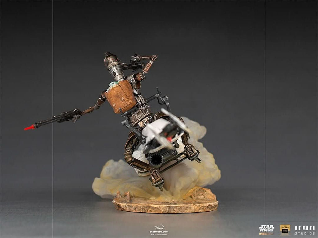IG-11 and The Child - Star Wars: The Mandalorian - BDS Art Scale 1/10 - Iron Studios