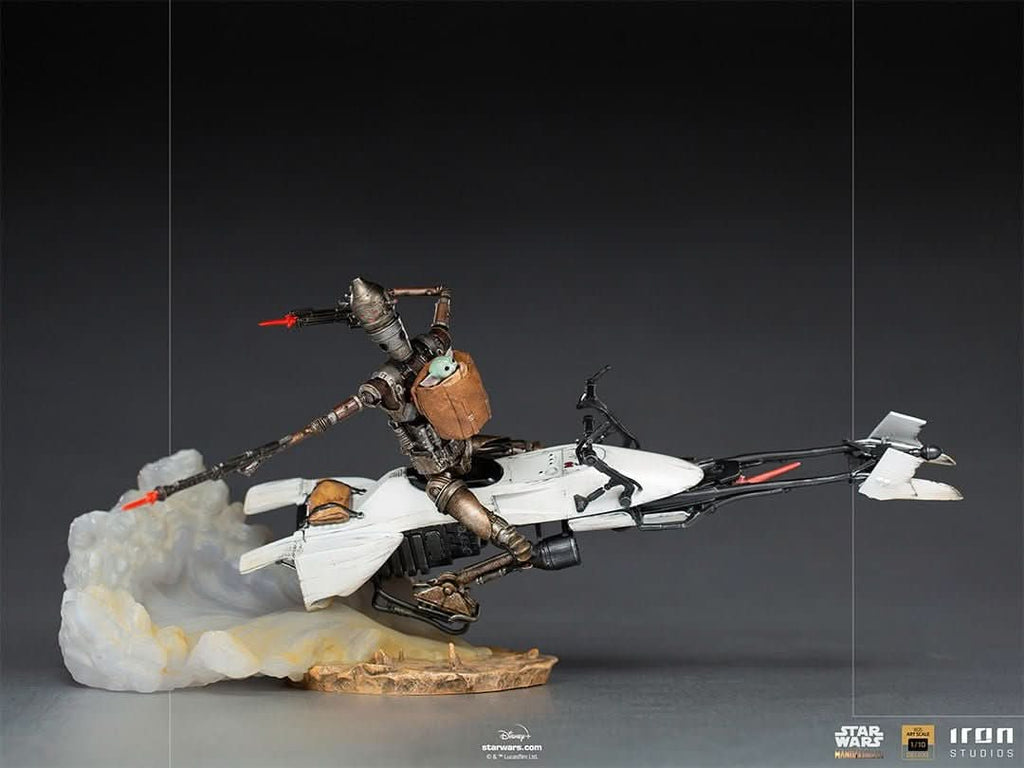 IG-11 and The Child - Star Wars: The Mandalorian - BDS Art Scale 1/10 - Iron Studios