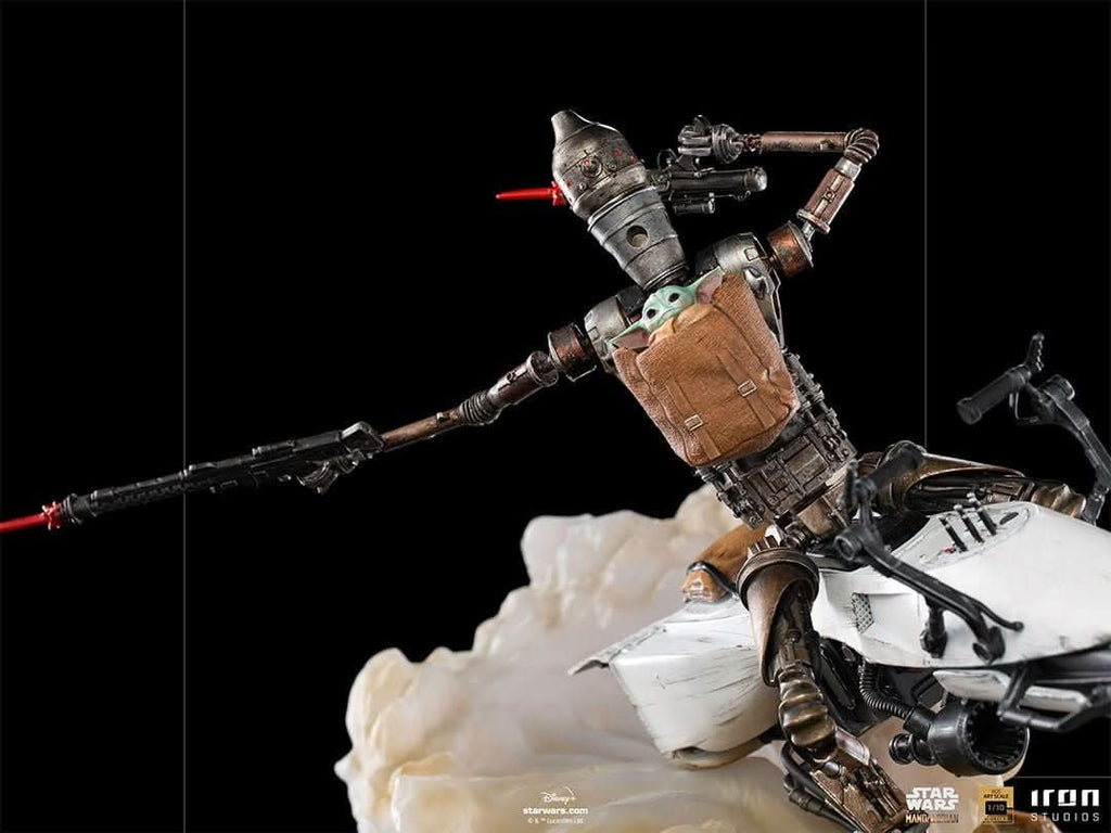 IG-11 and The Child - Star Wars: The Mandalorian - BDS Art Scale 1/10 - Iron Studios